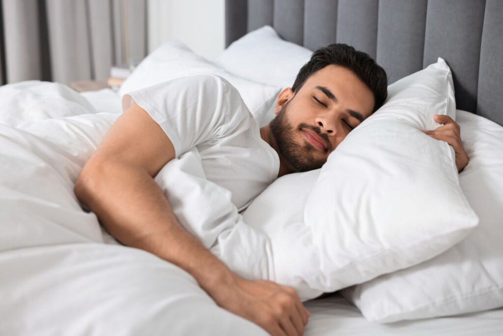 sleeping position to relieve chronic back pain